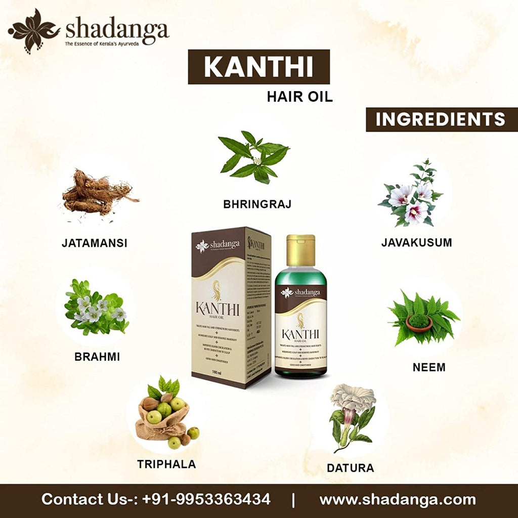 Kanthi hair oil ingredients 