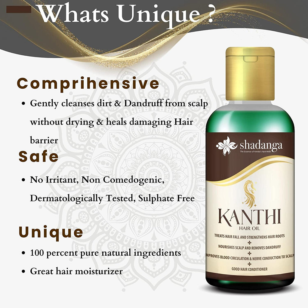 Kanthi hair oil, best for hair Growth 